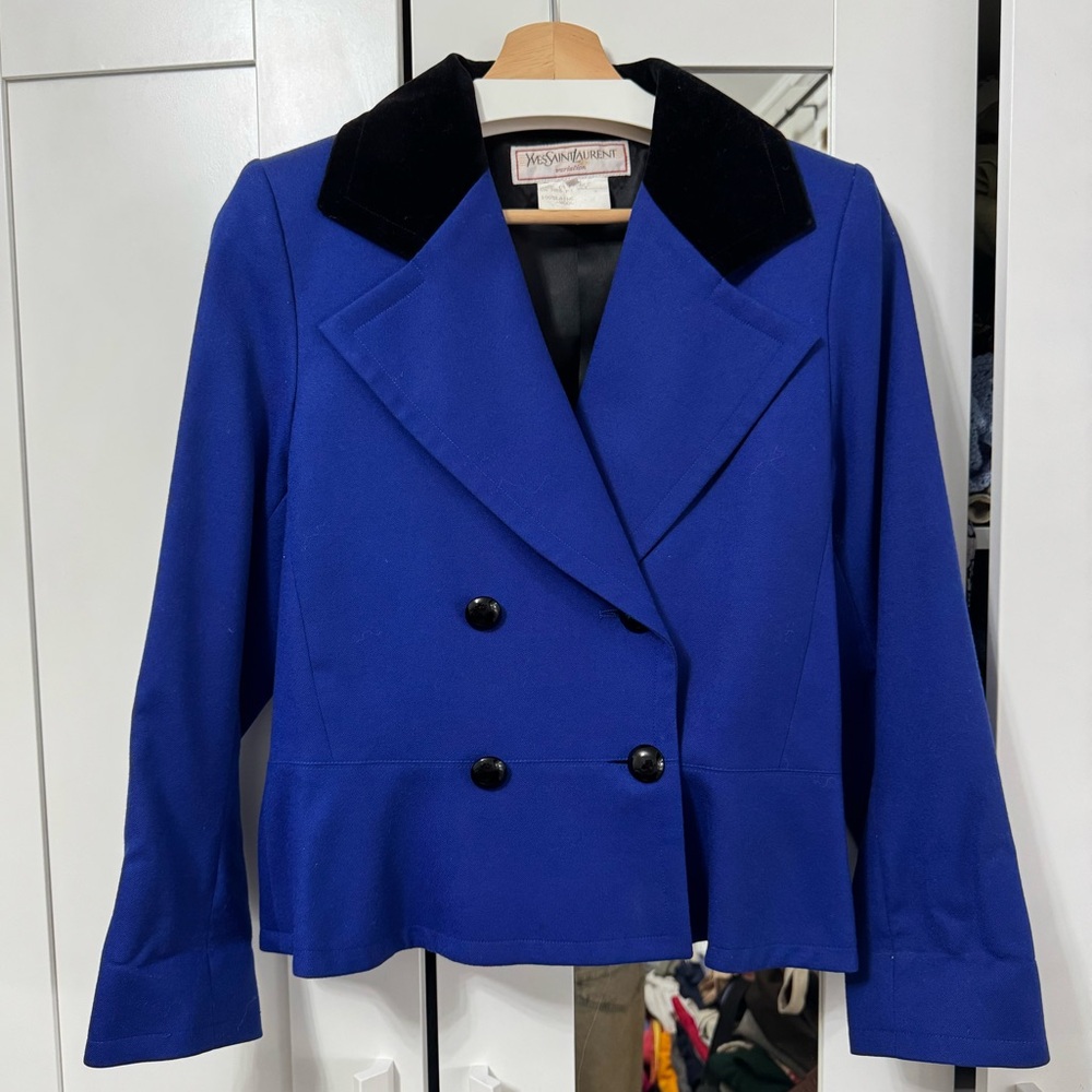 Vintage Wool Yves Saint Laurent Blazer